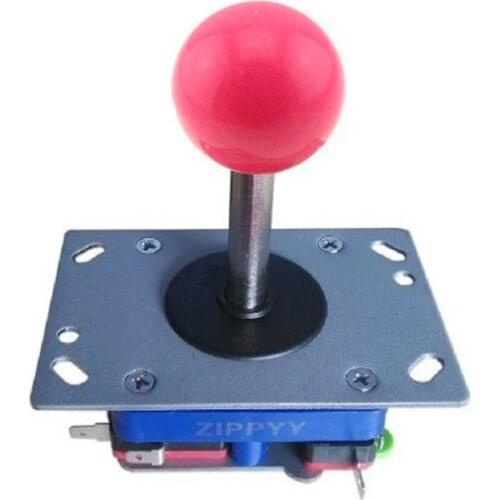 Classic 2 way 4 way 8 wayZippy Joystick Arcade Game Ball PacMan Color Zippy Joysticks Long Pink Topball Arcade JAMMA MAME Games