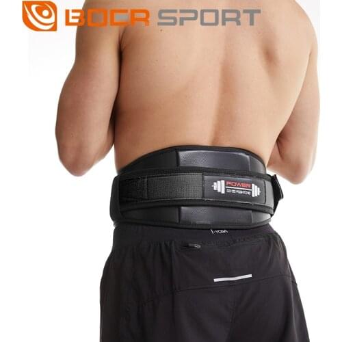 Man Fitness Weight Lifting Squat Sweat Belt Safety Gym Waist Support Training Band Belt Back Supporting Protect Lumbar Power