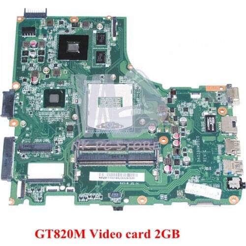 NOKOTION For Acer aspire E5-472 Laptop Motherboard GT820M 2GB Video card DA0Z8BMB6C0 NBVAE11001 NB.VAE11.001