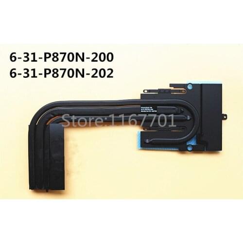 New ORG Laptop/Notebook GPU Video Graphics card Cooling radiator heatsink for Clevo P870 P870DM-G 6-31-P870N-202 6-31-P870N-200