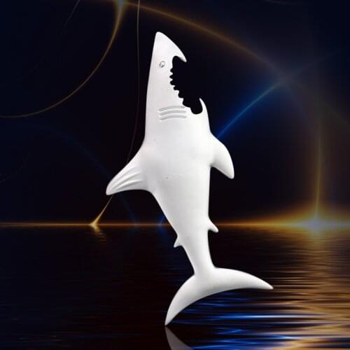 Pro Waiter Friend Fierce Shark Bottle Opener Magnet Metal Refrigerator Sticker Portable Multifunctional Bottle Opener Home Decor