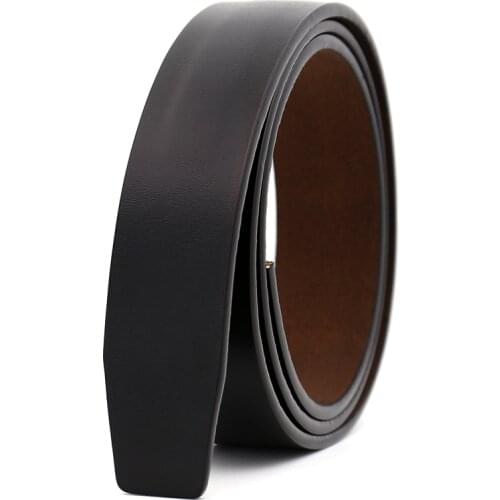 CETIRI 3.5cm width designer belts men high quality automatic belt strap without buckle men ratchet belt no buckle