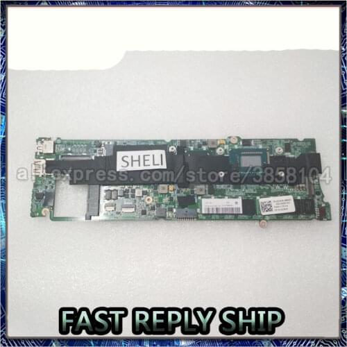 SHELI For DELL XPS 13 L322x Laptop Motherboard XPS 13 I7-3517U 2J8J6 02J8J6 CN-02J8J6 notebook pc 1080P 8G DAD13AMBCD1 test ok