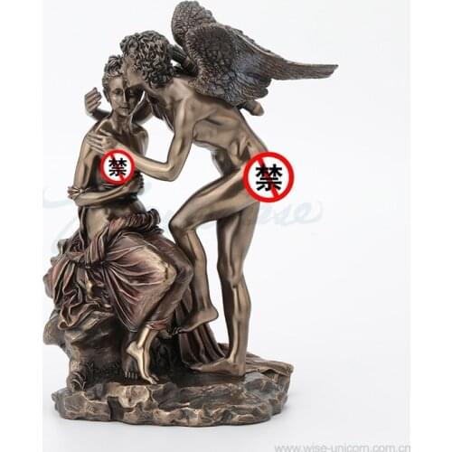 Creative Ornaments Crafts Decoration Factory love between Greek character Eros and Psyche