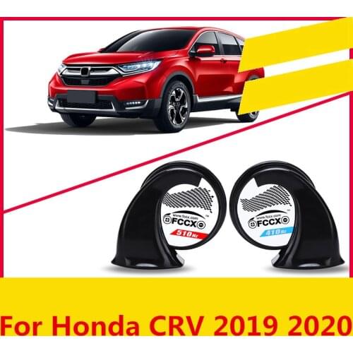 For Honda CRV 2019 2020 5th CR-V Snail horn whistle horn Horns Speaker Snail Horn Air Horns High Low Vibro Tone Treble Warning
