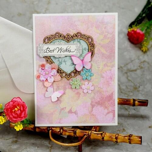 2pcs Creative Greeting Cards With Envelope Laser Cut Postcard For Birthday Christmas Valentine 'Day Party Wedding Decoration