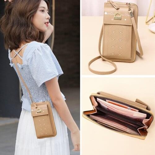 2021 Cell Phone Purse Crossbody Bag Fashion Wallet Shoulder Bag Wallet Handbag For Women OPK1