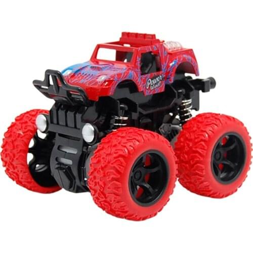 Car Toy Large Wheel Monster Truck Four-wheel Drive Inertial Off-road Vehicle Toy Kids Birthday Presents