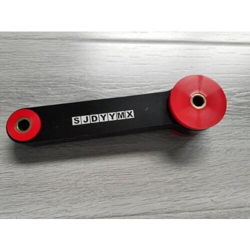 Pitch Stop Mount BLACK FOR 93-2017 Subaru Impreza WRX & STi Legacy & Forester WX-PSM01