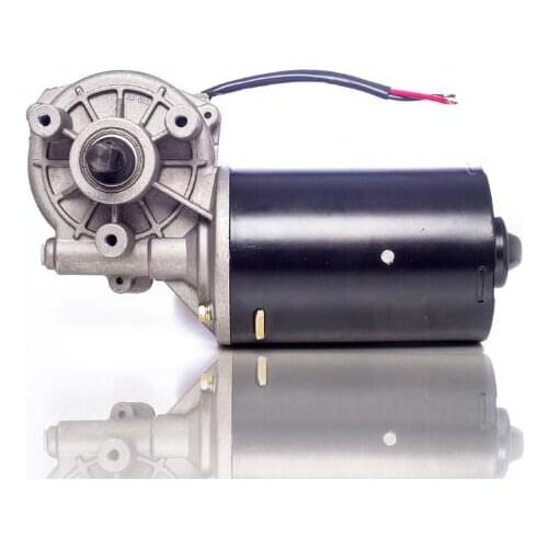 Worm and worm gear motor 150w high power and high torque DC gear motor 24v 80RPM
