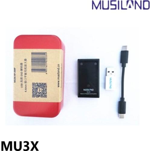 Musiland MU3X decoder 4.4 balance 3.5 single-ended dual-chip mobile phone computer sound card HIFI decoding headphone amplifier