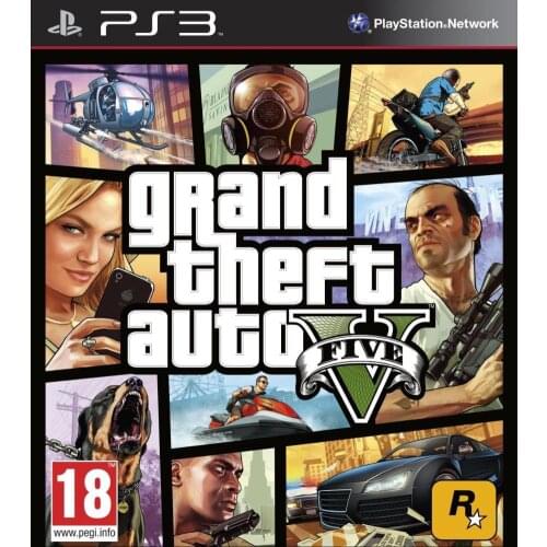 GTA 5 PS3 Original Product Playstation Grand Theft Auto 5 Video Game Console The Most Fun Popular