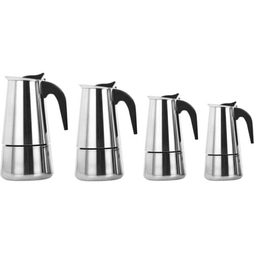 Stainless Steel Coffee Pot Mocha Espresso Latte Percolator Stove Coffee Maker Pot Percolator Drink Tool Cafetiere Latte Stovetop