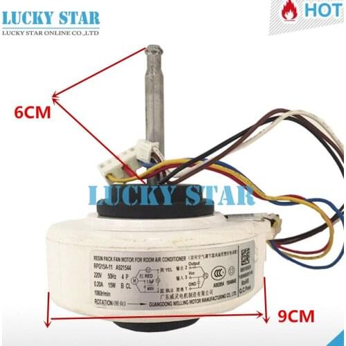 100% new for air conditioner motor RPG15A-11 Fan motor good working