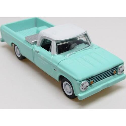 Diecast Model Car 1/64 D100 Pickup Truck Static Collection Souvenir Ornaments Decoration Display Vehicle Adult Collection Gift