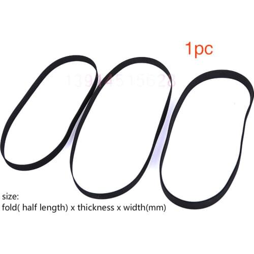 1pc 6-10mm width transmission rubber drive belt for walkman repeater cassette deck counter audio tape recorder