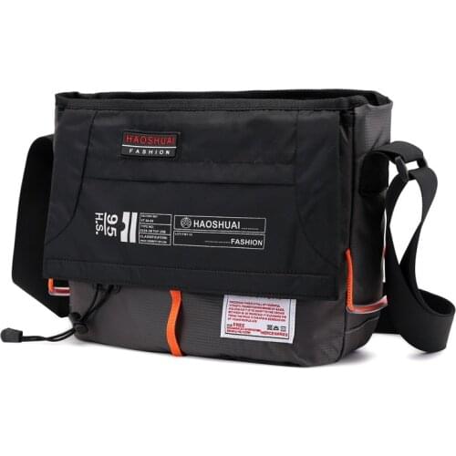 Men Crossbody messenger bag nylon waterproof large capacity shoulder bag casual Fashion trend lightweight Main Bolsos Borse boys