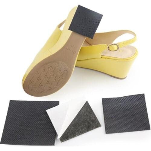 1pair Anti-Slip Self-Adhesive Shoes Mat Durable High Heel Sole Protector Rubber Pads Cushion Non Slip Insole High Heel Sticker
