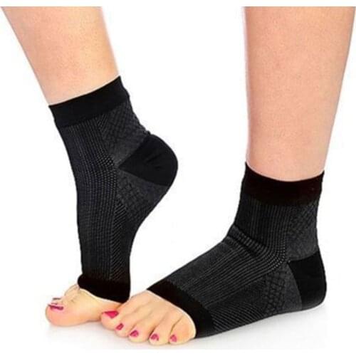 1Pair Comfort Foot Anti Fatigue women Compression socks Sleeve Elastic Mens Socks Women Relieve Swell Ankle W729