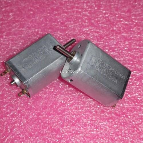 5PCS/LOT Brand new Mabuchi 130 micro DC motor FK-130SH-09450 double output shaft 12V~24V carbon brush motor