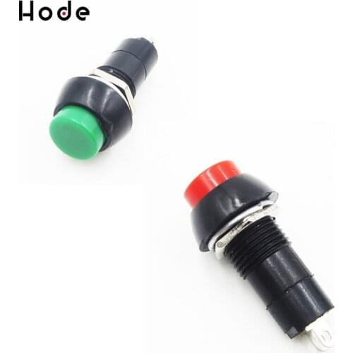 5pcs PBS-11A PBS-11B 12mm self-locking Plastic Push Button Switch Latching Switchs 3A 250V AC 2PIN