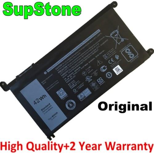 SupStone Genuine WDX0R Battery For Dell Inspiron 14 7000 5567 7560 7472 7460-D1525 7368 7378 5565 latitude 3488 3580 WDXOR T2JX4