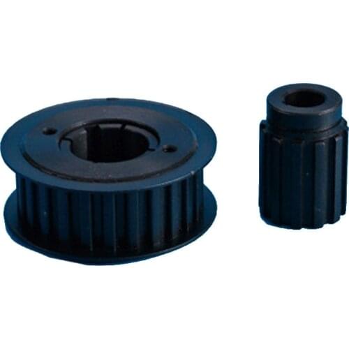 Nantong Milling Machine Accessories XK6325B Synchronous Pulley Z12/25 Aluminum Synchronous Wheel New 1PC