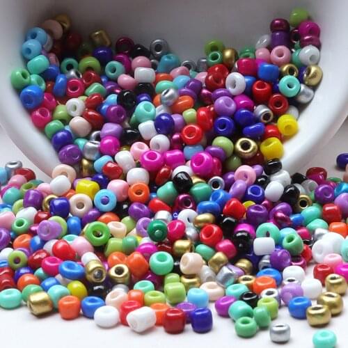 Glass Seed Beads Small garden beads Bulk Craft Small Pony Jewelry Beads for DIY Craft Project Bracelet Necklace Jewelry Making