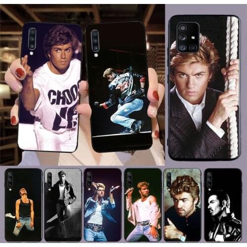 Soft Coque George Michael Phone Cover For samsung Galaxy A50 A51 A20E A11 A40 A30s A71 A20S A70 A31 A9 A10S J5 J6 J7 J8 A40 case
