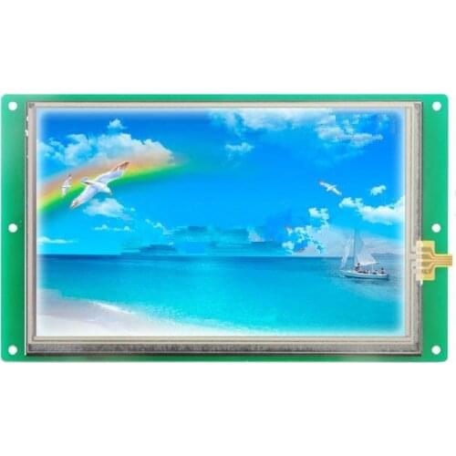 DMT80480T070_08W 7-inch industrial serial screen industrial control screen color LCD screen man-machine interaction