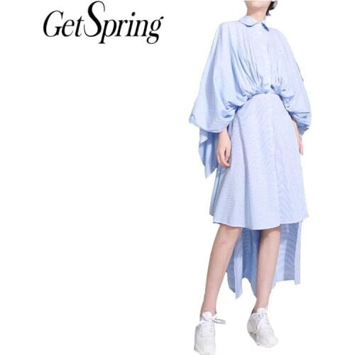 Синие летние платья Getspring China At AliExpress