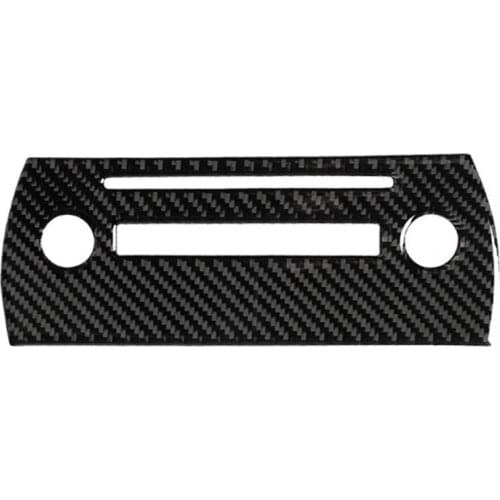 Carbon Fiber Car CD Control Panel Frame Trim Sticker Interior Decor for Lexus NX 200 200t 300h 2014-2021