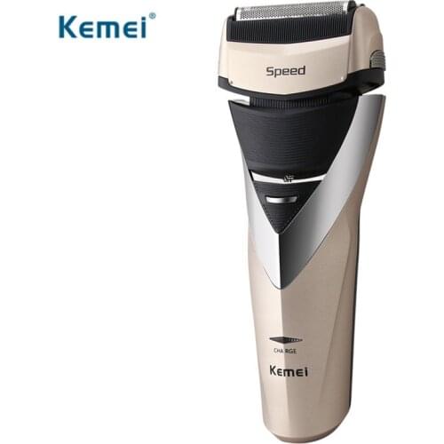 Kemei 3D Floating Head Rechargeable Razor Electric Shaver Triple Blades Whole body washing Shaving Profession Men Face Care
