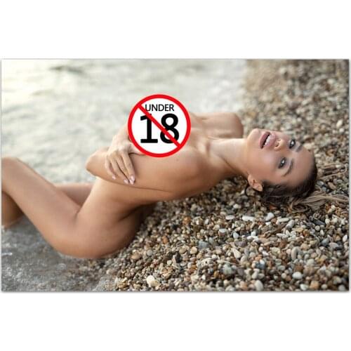 Sexy Charming Girl Wet Body Wallpaper Wall Art Picture Posters Canvas Prints Modern Painting for Home Decor