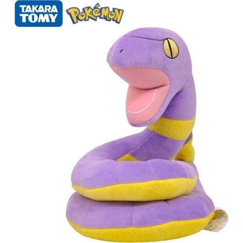 Original 20cm Pokemon Ekans アーボ plush toy cute cartoon Pikachu plush doll big doll pillow rag doll child birthday gift