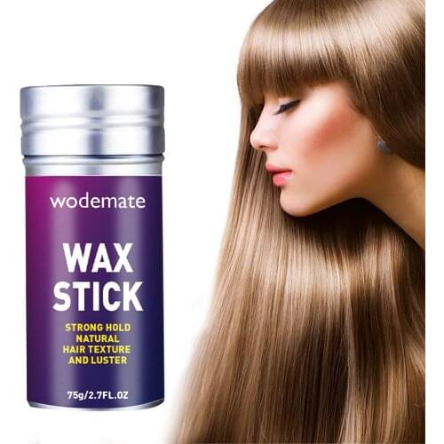 Hair stick wax breaking finishing styling Hair Wax Stick Perfect Hair Line Styling Smooth Frizziy Hairs Non Greasy No Residues