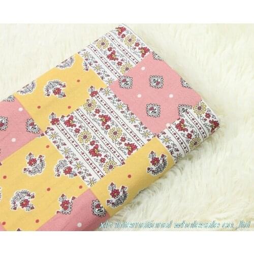 Plain cotton fabric Handmade DIY telas por metros tissu au metre Home Furnishing, clothing, bag tissu