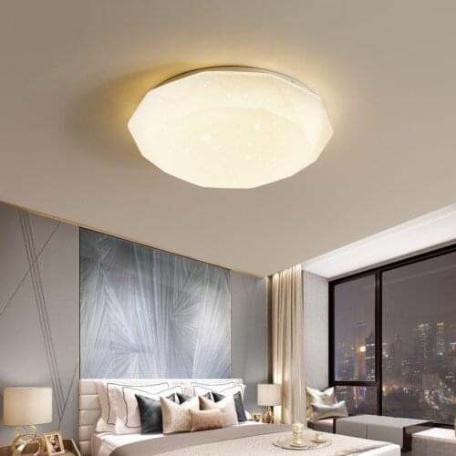 Modern Commercial Lighting Round Shape Led Ceiling Lamp Panel Lights 24W*2 LED Ceiling Light for Home Decoration ultra thin