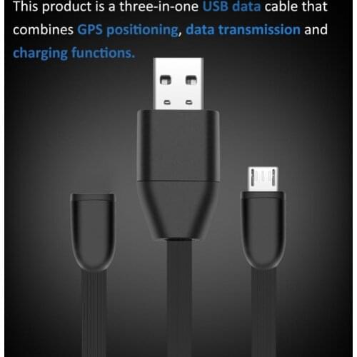 Tracker GPS Positioning Listening Data Transmission Charging USB Data Cable