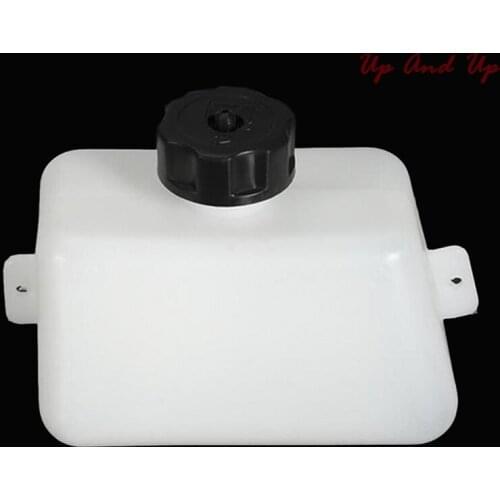 1pc white Plastic Motorcycle Petrol Fuel Tank For Mini Motor Dirt Bike Filter 1L motorcycles Accessories