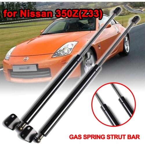 2 x Car Rear Tailgate Gas Strut Bars Trunk Support With Spoiler Car Accessories Strut Bars GS90453 For Nissan 350Z Z33 2003-2008