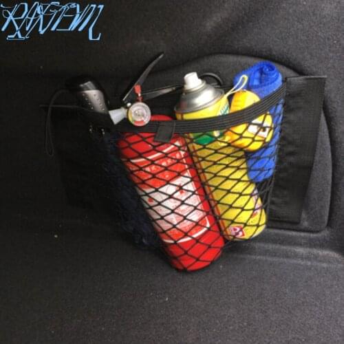 Car Trunk Nylon Rope Net/luggage net with backing For Fiat Panda Bravo Punto Linea Croma 500 595