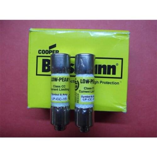 Free shipping 10pcs LP-CC-15 LOW-PEAK American BUSSMANN 10X38 delay fuse / fuse 15A genuine