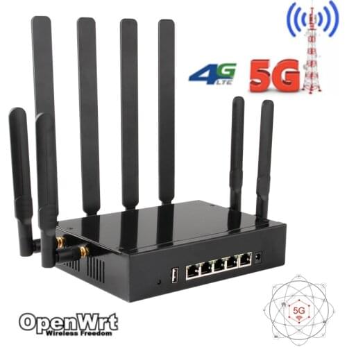 Qualcomm 4029 Chipset Industrial Grade 5G CPE Wireless Router 4G LTE Router Dual-Band OpenWRTWiFi Commercial Home Router