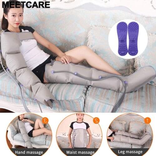 Electric Air Compression Leg Massager Wraps Foot Ankles Calf Leg Massage Machine Promote Blood Circulation Relieve Pain Fatigue