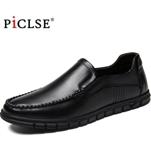 Genuine Leather Men shoes Fashion Casual Leather shoes Men loafers Comfortable Moccasins Driving shoes male zapatos hombre