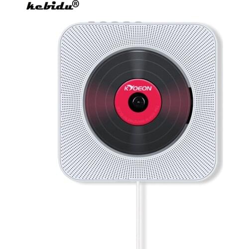 Hot DVD/CD Player Wall-Mounted Bluetooth Home Audio USB MP3 Music Player Remote Control Surround Sound FM Radio Stereo Speaker