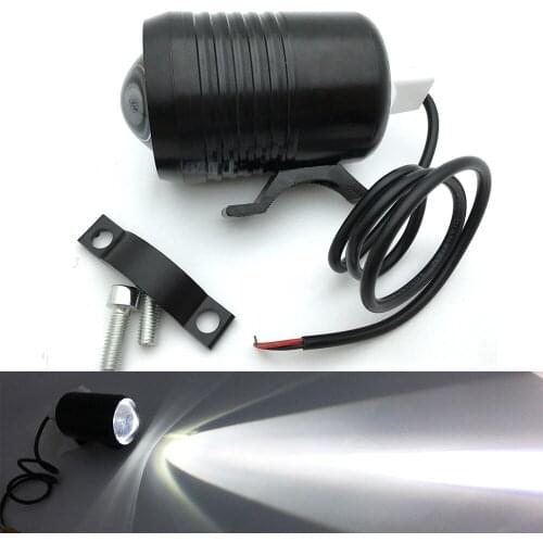 Universal Motorcycle LED Headlight Driving Fog Lamp 30W U2 Waterproof Fog Light Spotlight Motorcycle Auxiliary lamp Parts