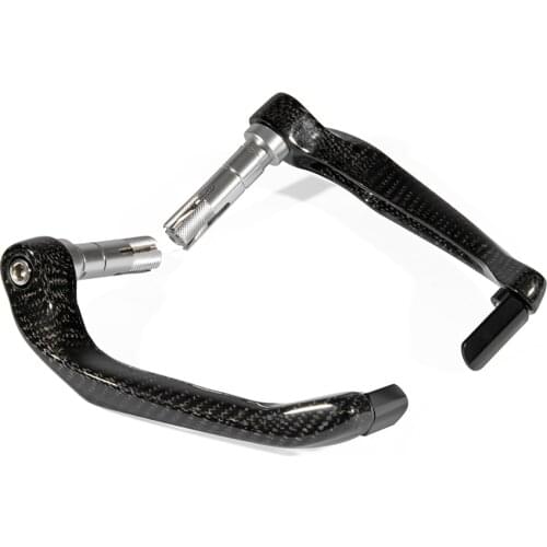 Universal Carbon Fiber ProGuard Protector Brake Clutch Lever Guard Protector