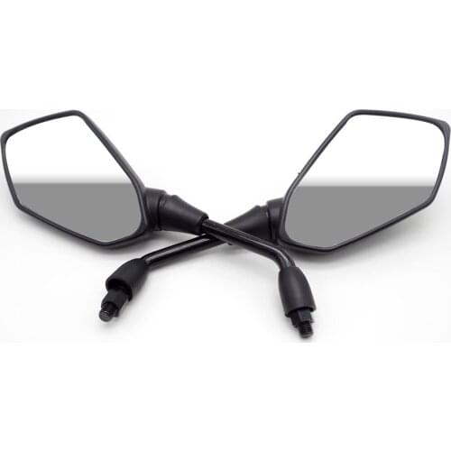 FOR SUZUKI SFV650 GLADIUS SV1000 S SV650S Universal 10mm Motorcycle Rearview Mirrors Black Scooter side retroviseur moto